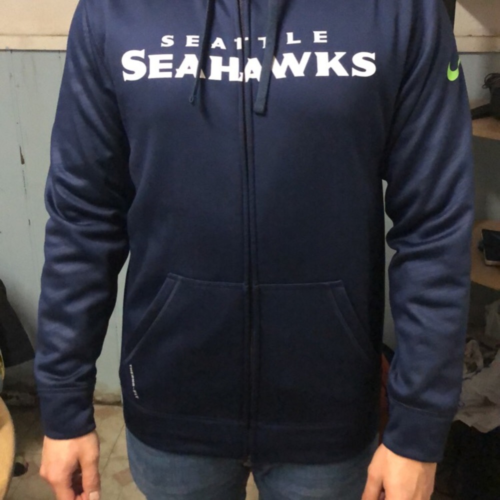 Nike Therma Fit Large ZipHoodieSeattle SeahawksNFL